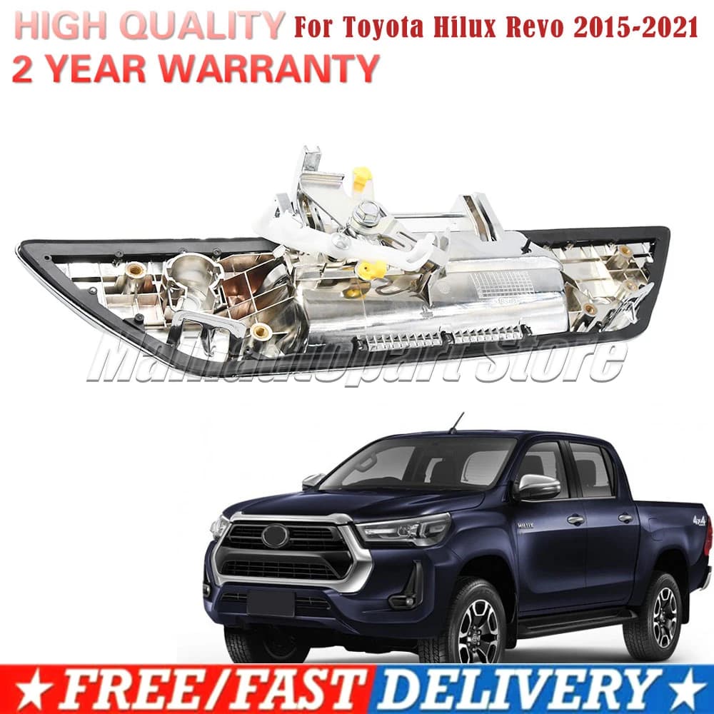 690900K350 For Toyota Hilux Revo 2015-2021 Tailgate Handle Lift Gate Open Catcher Chrome With Key Hole and Camera Hole