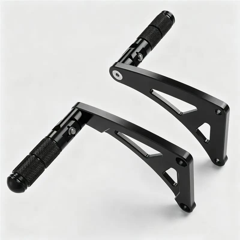 Ac29-Motorcycle Accessories Footpeg Folding Rear Passenger For Honda Monkey 125 Z125 2018-2025 Extended Larger Footrest Pedal