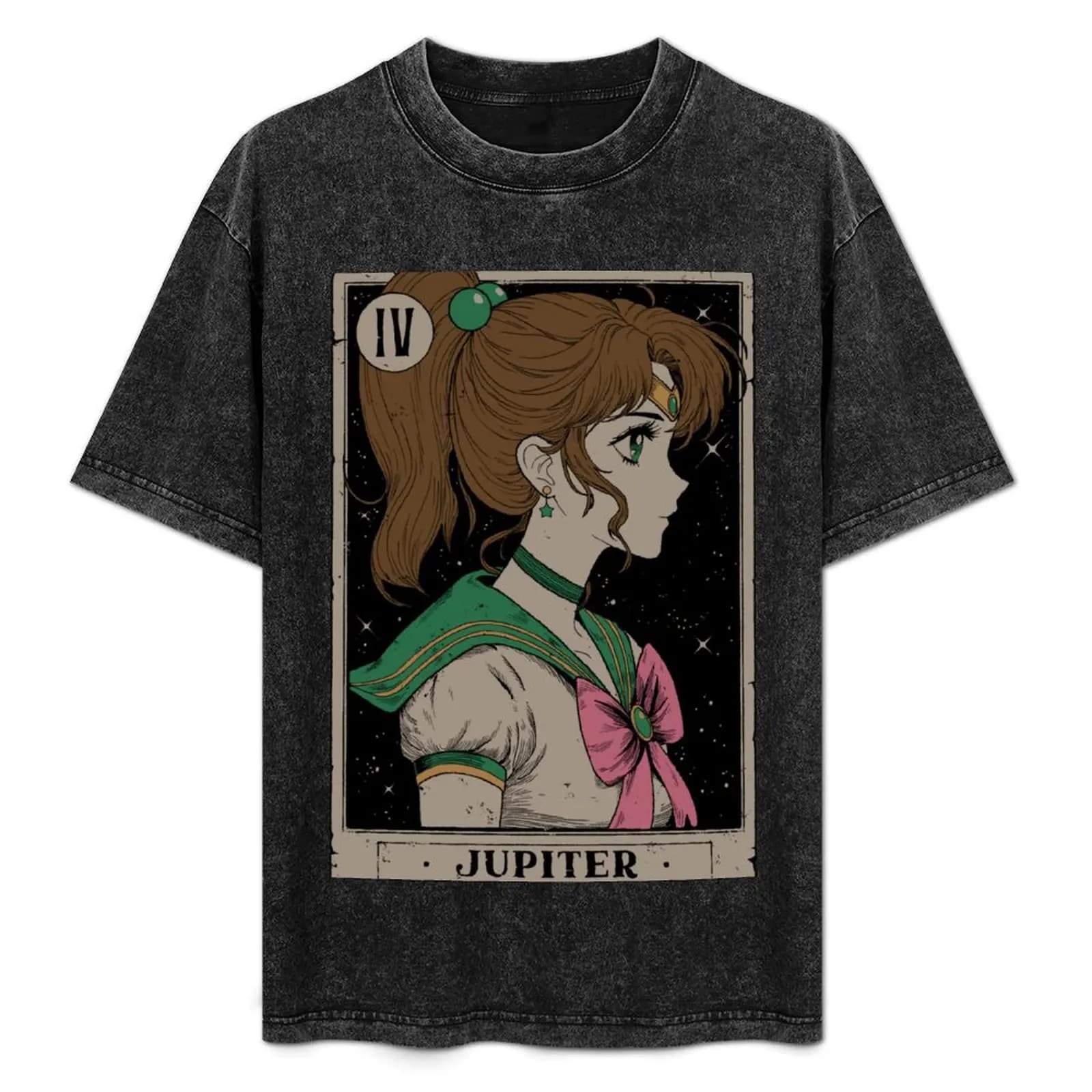 T-shirt Jupiter Tarot Card, maglietta da pesca ad asciugatura rapida