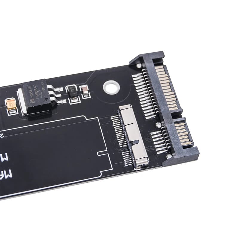 NUOVO Supporto Macbook Air RETINA A1465/A1466/A1435/A1436 7 + 17Pin SSD Riser Board Converter MAC 2012 a SATA 3.0 6Gbps Scheda Adattatore