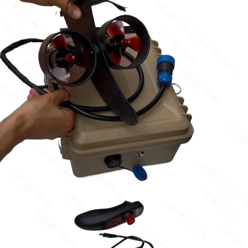 Underwater thrusters, paddle thrusters, dragnet boats, fishing boats, Kayak thrusters, electric tail fin kayaks, universal type