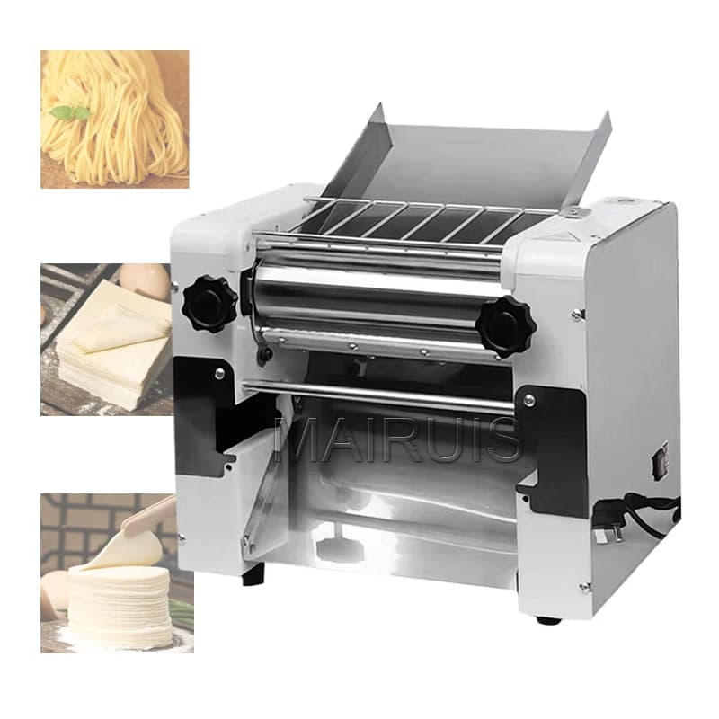 Macchina Elettrica per Tortillas e Pasta, Pressa per Biscotti, Rullo per Impasto, Macchina per Involucri di Ravioli ed Empanadas
