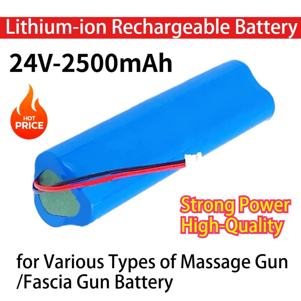 2025 New 24 V 2500 mAh Lithium Ion Rechargeable Battery for Phoenix A1 Massage Gun