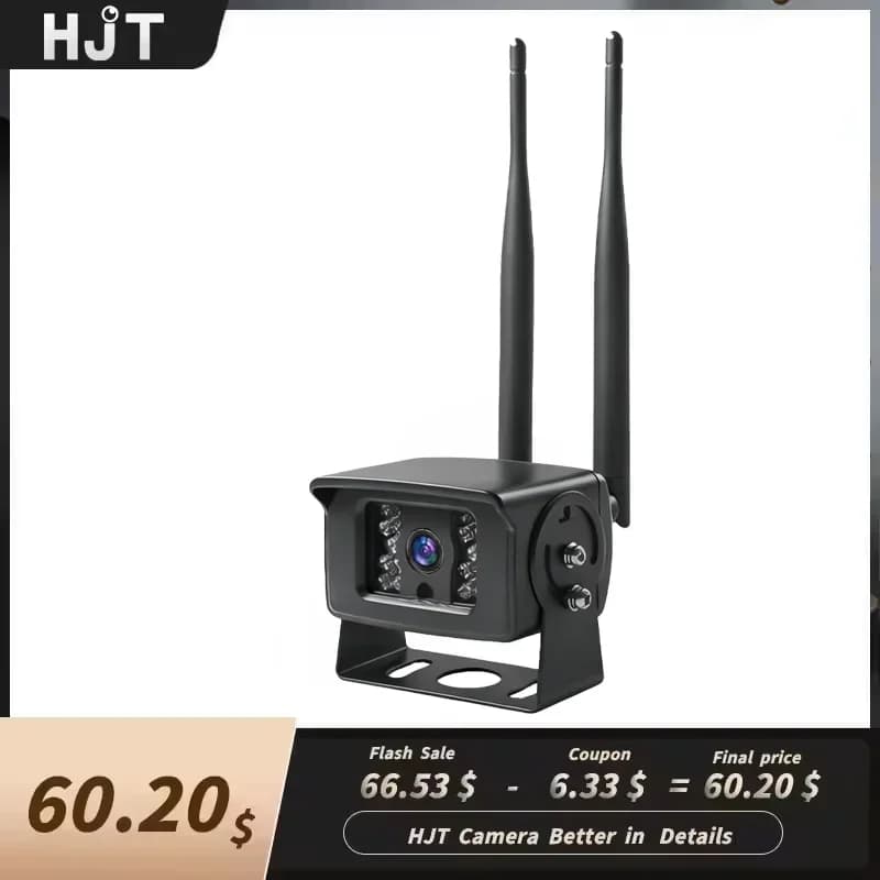HJT 5MP 940nm WIFI 4G Sim Card Mini Impermeabile IP66 Slot per scheda TF esterna IR Visione notturna Telecamera IP Audio Auto Veicolo Flotta