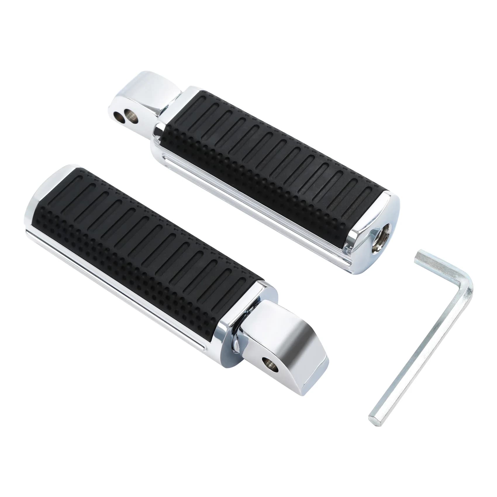 Pedane posteriori passeggero poggiapiedi per Harley Softail Slim Fat Boy 114 Heritage Classic Low Rider Street Bob 2018-2023