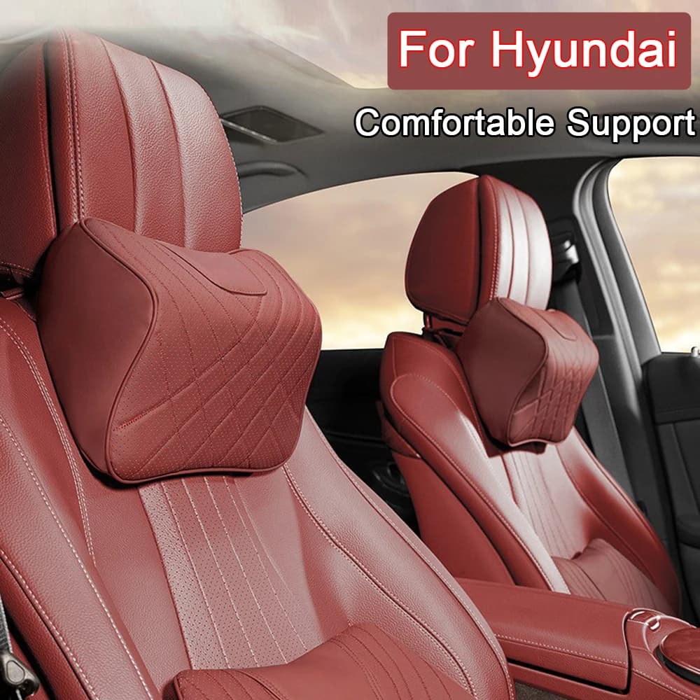 Nuovo cuscino per il collo dell'auto Memory cotton Seat poggiatesta supporto da viaggio per Genesis GV60 GV70 GV80 G70 G80 G90 accessori per auto