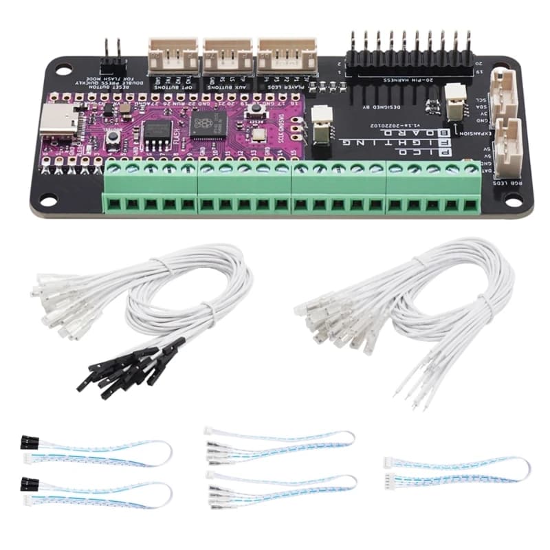 Play console DIY Joystick Controller Pico Fighting Board for Raspberry Pi PICO Latest Firmware GP2040 N0HC