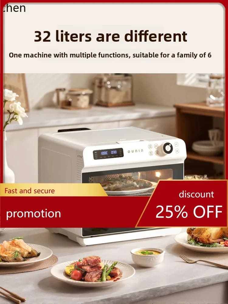 HXL support steam oven roaster oven Air fryer oven 3 in 1 for domestic all-in-one use