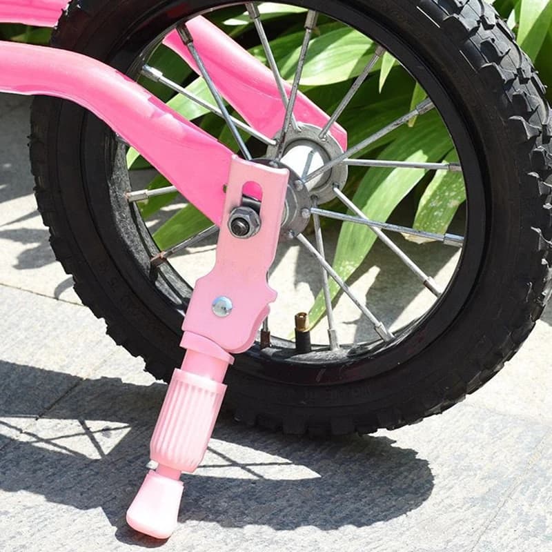 Supporto per piede per cavalletto laterale resistente per bicicletta per bambini per ruote da 14 16 18 pollici