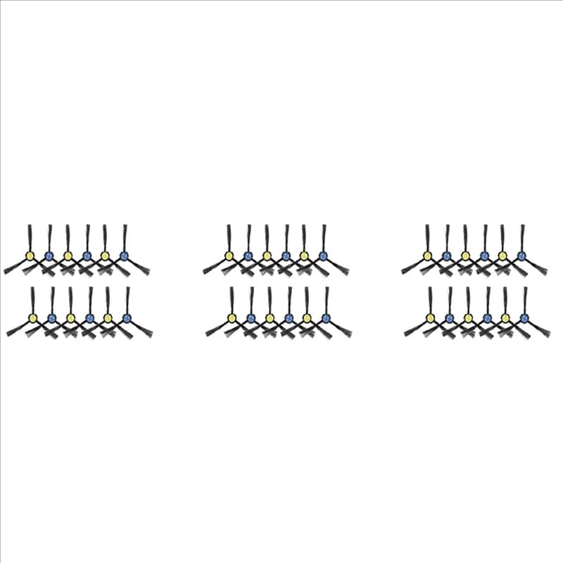 FGGS-36Pcs Side Brushes Corner Brush For Ilife V8S V80 A9S A7 A80 Plus X750 V80 X785 X800 Robot Vacuum Cleaner Replacement