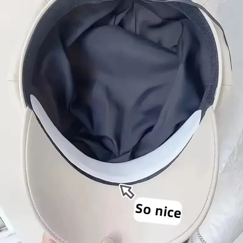 Disposable Self-adhesive Hat Sweat Absorbent Liners, Portable Cotton Cap Sweatband Stickers, Sweat Proof Hat Size Reducing Pads For Baseball Caps Sun Hats Summer Sweat Protection Accessory