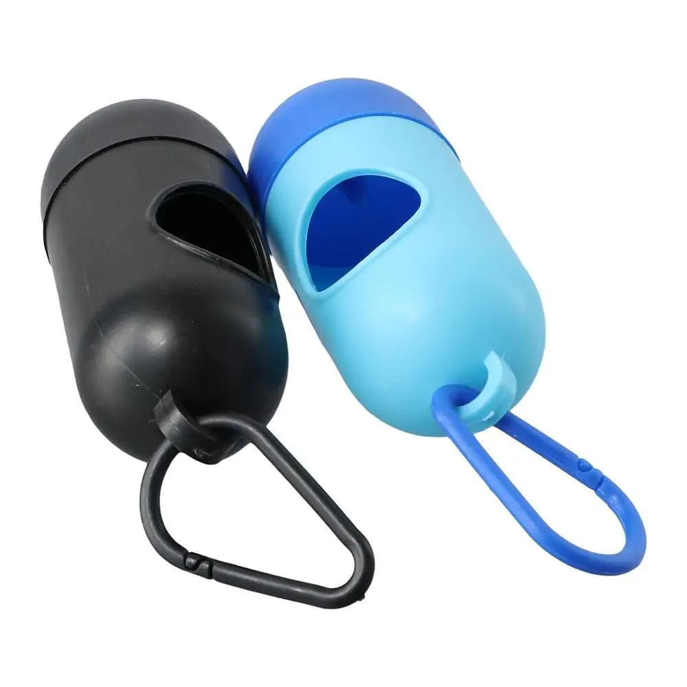 Bag Dispenser for Dog Excrement with Mosque, Container Bags for Waste Bags, Box for Waste Conservation, Bags for Family Animals for Walks and Travels