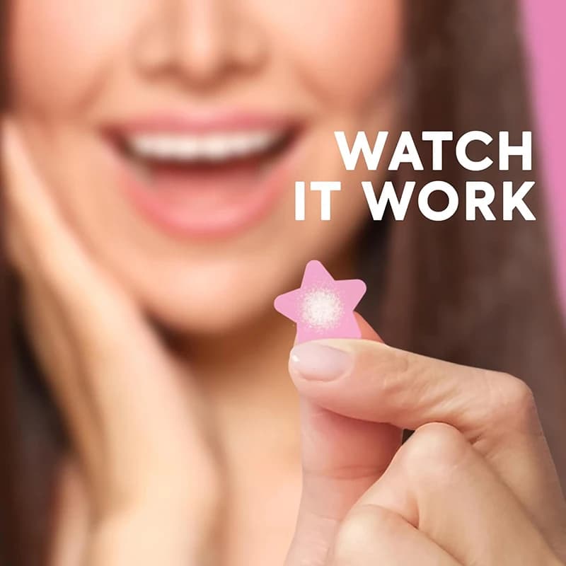 Star Heart Acne Patch Riparazione Acne Pulizia Invisibile Traspirante Impermeabile Acne Detergente Correttore Dissolvenza Pulita