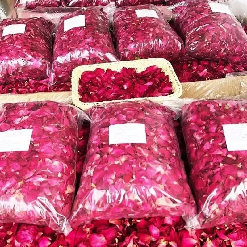 Petalo di fiore di peonia rosa essiccato naturale profumato per il bagno sapone da immersione gioielli in resina fai da te candela da sposa fabbricazione di profumi