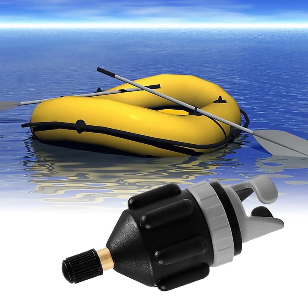 Kit Adattatore Valvola Aria Multifunzione per SUP, Connettore Pompa Gonfiabile per Paddle Board, Kayak