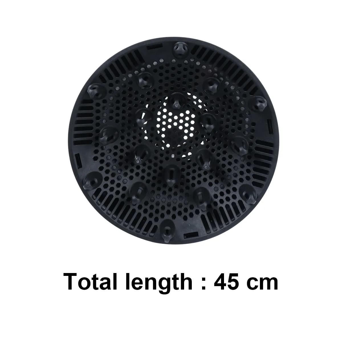 Diffuser for Hair Dryer: Ricci, Mossi, Lisci, Naturali - Deep Bowl for Diffusion and Crespo Control