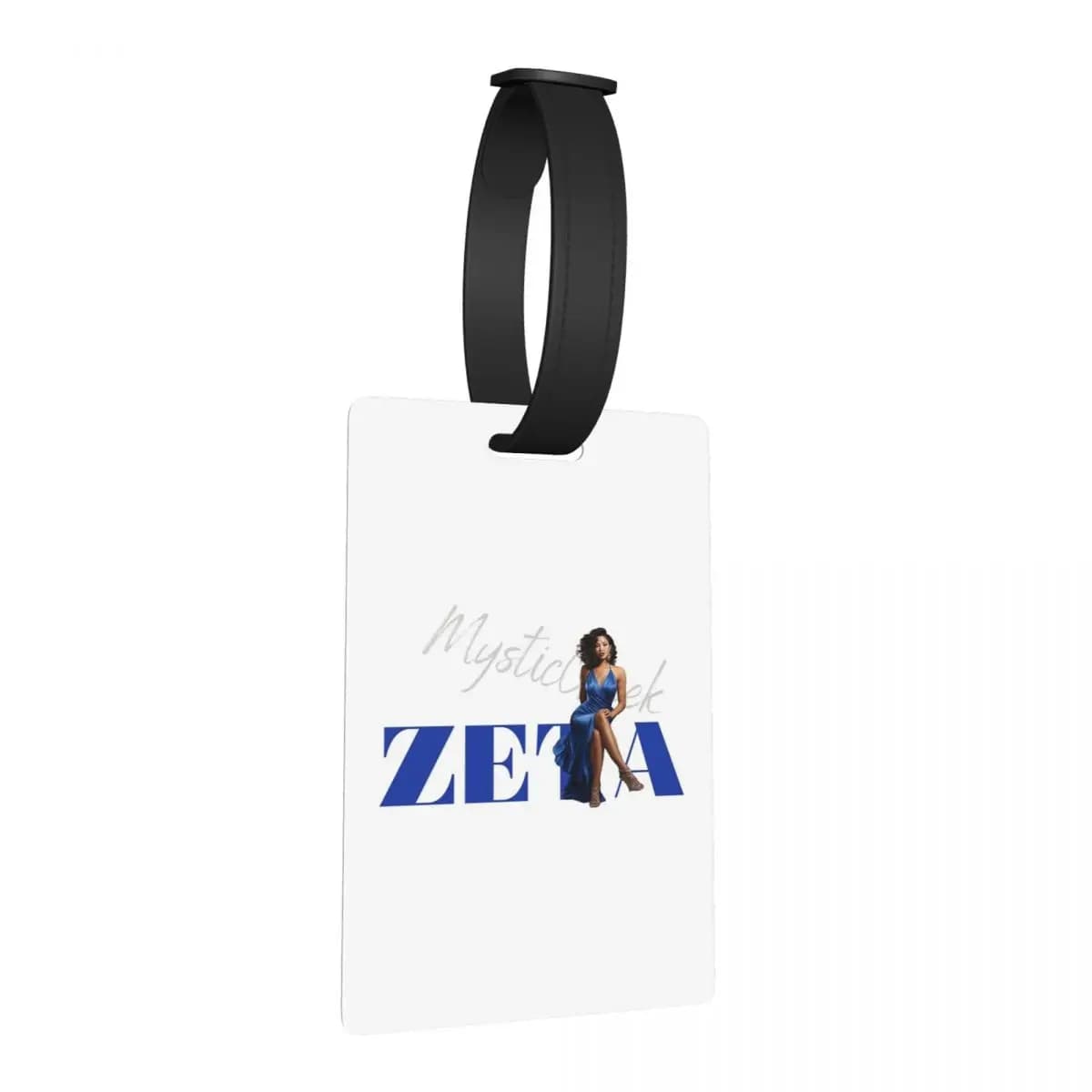 Etichette per Bagagli con Lettere Greche della Confraternita Zeta Phi Beta 1920, Accessori per Valigie, Etichetta per Bagaglio da Viaggio, Porta Nome e ID