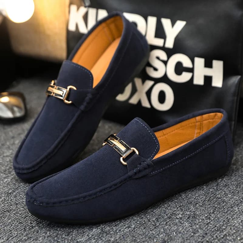 Scarpe casual da uomo in saldo, mocassini comodi e traspiranti, leggeri, slip-on, scarpe da ufficio, scarpe da guida.