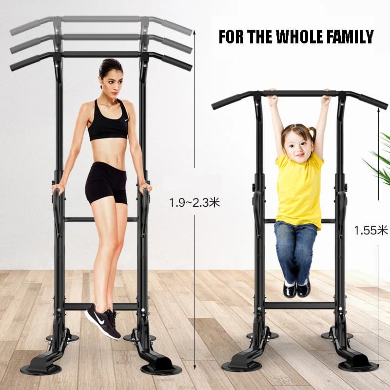 Adjustable Manubris Seat bench Home Fitness Horizontal bar Interior equipment Children's traction equipment for adults Recently