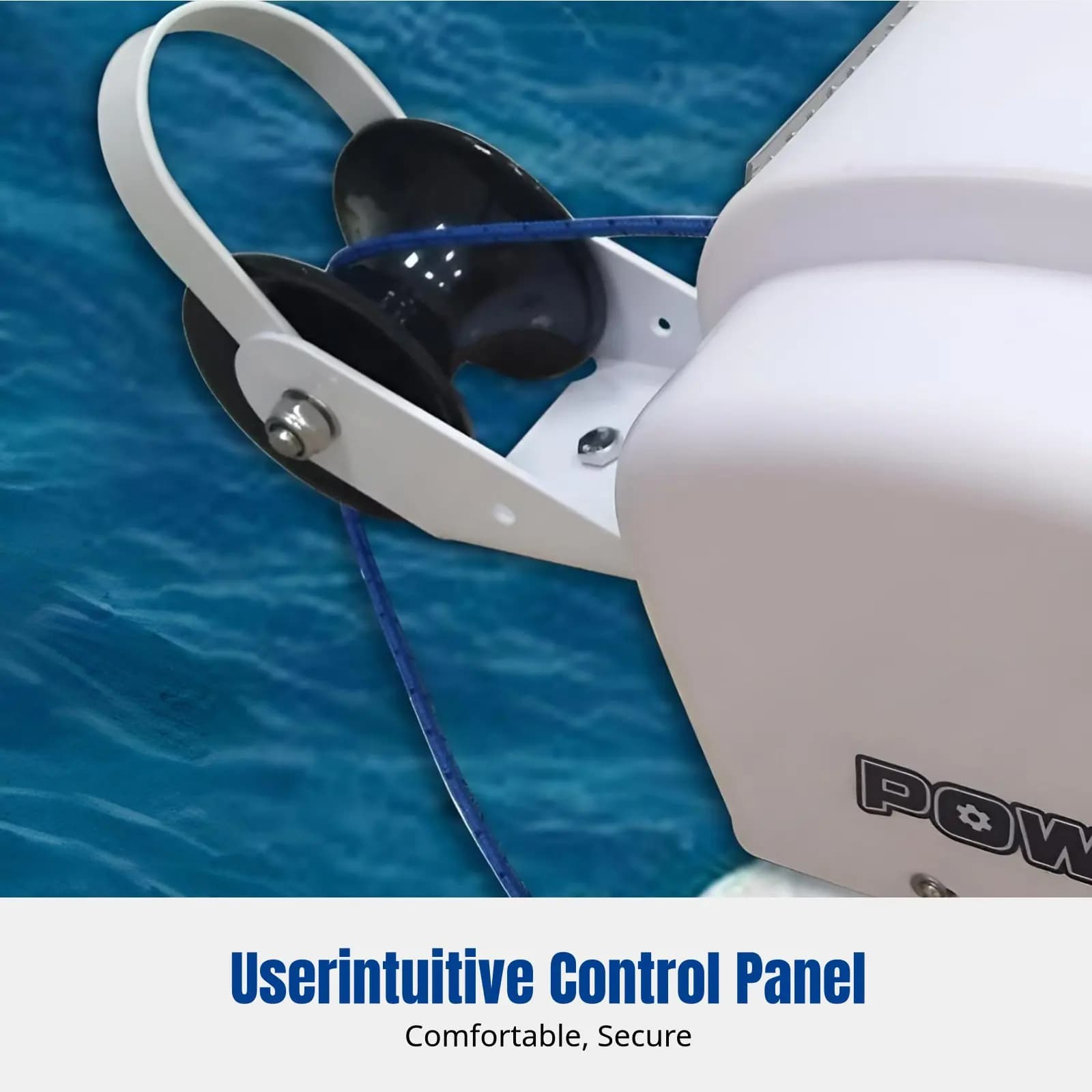 Salpa Ancora Elettrico 12V, KPR45SW, Rilascio Automatico dell'Ancora, Compatibile con Acqua Salata, per Yacht e Barche