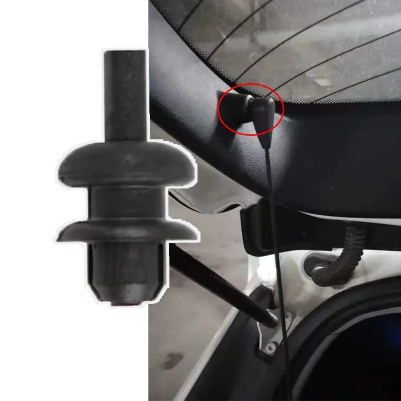 Rear Boot Trunk Parcel Shelf Clips For Citroen C3 2002 2003 2004 2005 2006 2007 2008 2009 2010 2011 2012 2013 2014 2015 2016 17