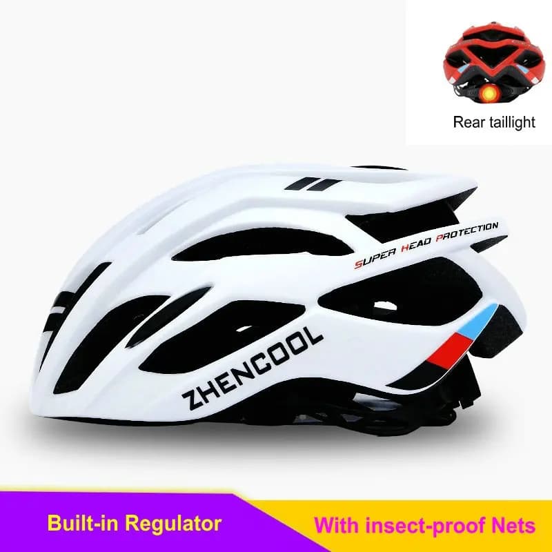 Casco da ciclismo MTB, casco di sicurezza per uomo e donna, per mountain bike, bici da strada, protezione per la testa, caschi da bicicletta regolabili