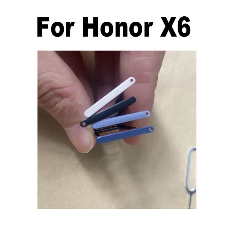 Nuovo per Huawei Honor X6 Sim Card vassoio Slot Holder presa adattatore connettore parti di riparazione di ricambio