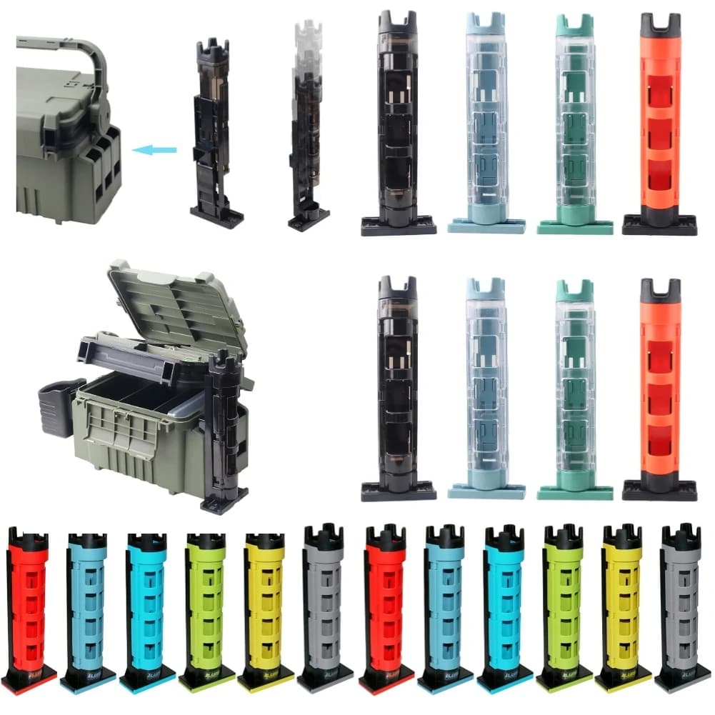 Portable fishing box support for rod fishing box support for rod fishing box accessories for pole dress for Opass Meiho vs Daiwa