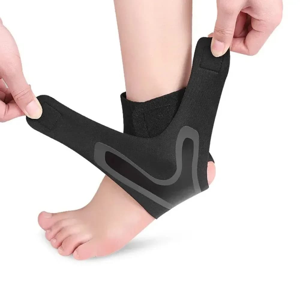 RHBJ 1 pz Sport Compressione Supporto per caviglia Tutore per caviglia per uomo Donna Stabilizzatore anti-distorsione Strumento per la cura del piede per la corsa di calcio
