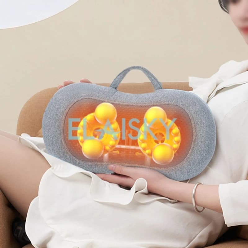 Cuscino per massaggio al collo Cuscino cervicale portatile per collo, schiena, mani e corpo, massaggio, spalla, collo, massaggiatore magico multifunzionale
