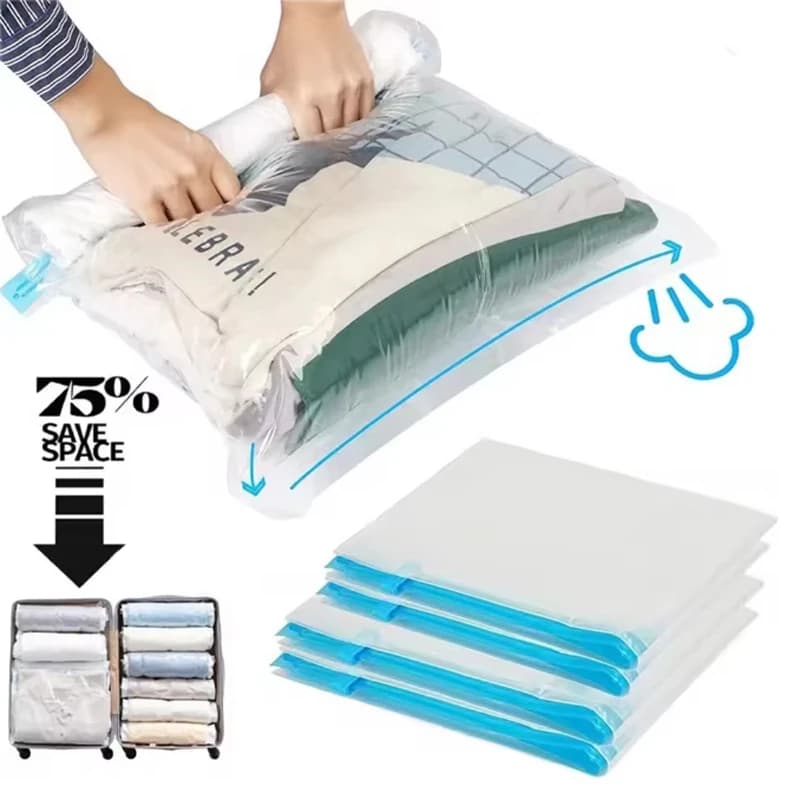 Travel Compression Bags, Rollable Travel Bags, Essential Clothes for Cruise Ships, Foldable Compressed Bag