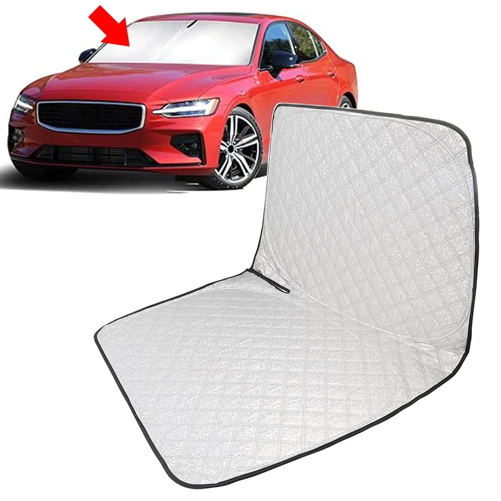 Car Foldable Windshield Sun Shade Visor Protector Custom For Volvo S60 2019-2024