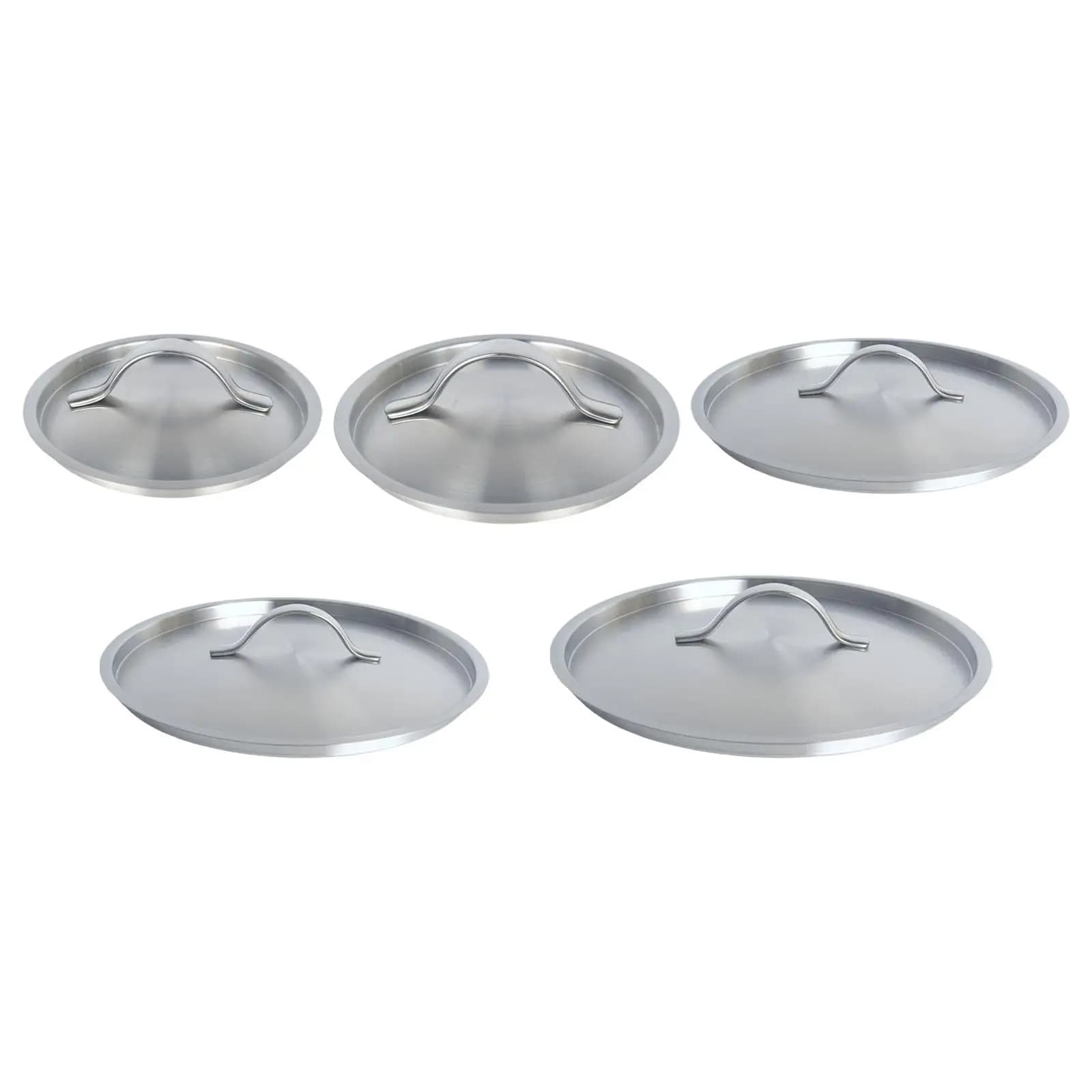 Stainless Steel Pan Lid Frying Pan Covers Pan Covers Lid for Pots Pans for Picnics
