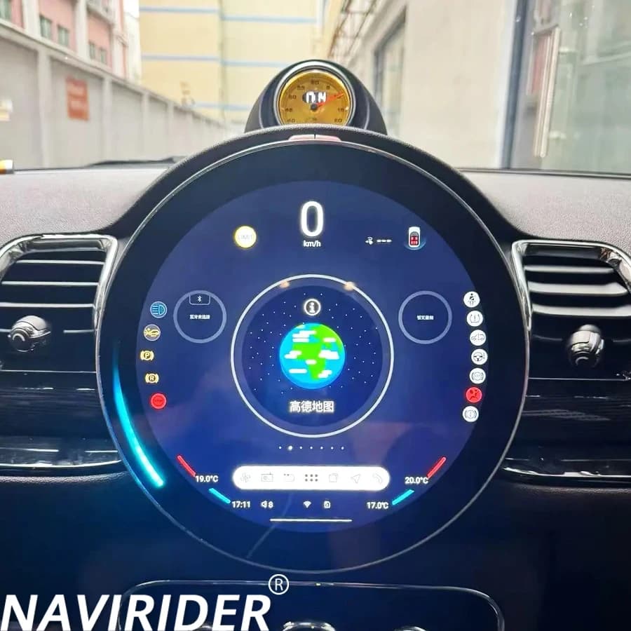 Android Screen Carplay 4G GPS Video Stereo Multimedia Car Radio 11.8inch For BMW New MINI F54 F55 F56 F60 2017-2025 NBT EVO link