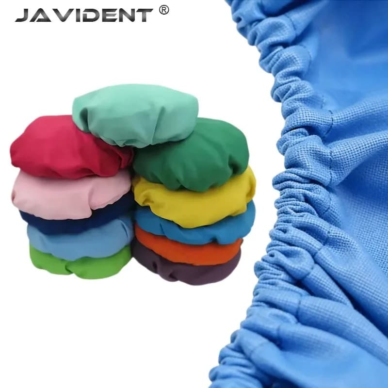 4Pcs/Set Dental Unit Chair Seat Elastic Cloth Cover Chair Cover Protector Dentist Equipment