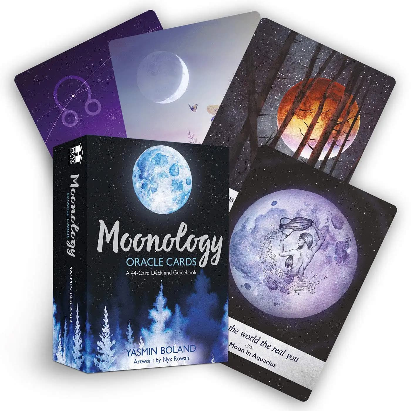 Moonology Manifestation Oracle Tarocchi Gioco da tavolo per il destino Divinazione Intrattenimento Gioco di società En