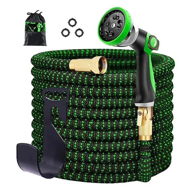 Professional manufacturer retractable rubber magic garden hose for garden suppliers with high pressure washing water