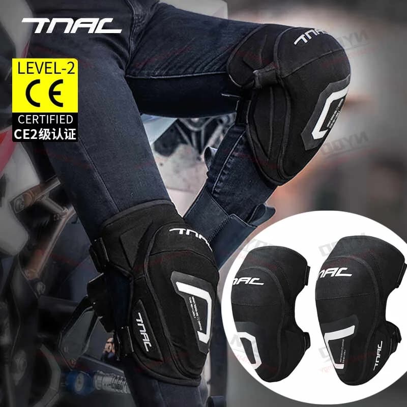 Estate! Protezioni per ginocchia da moto, attrezzatura sportiva, tessuto elastico anti-caduta e resistente all'usura, comodo e aderente CE2