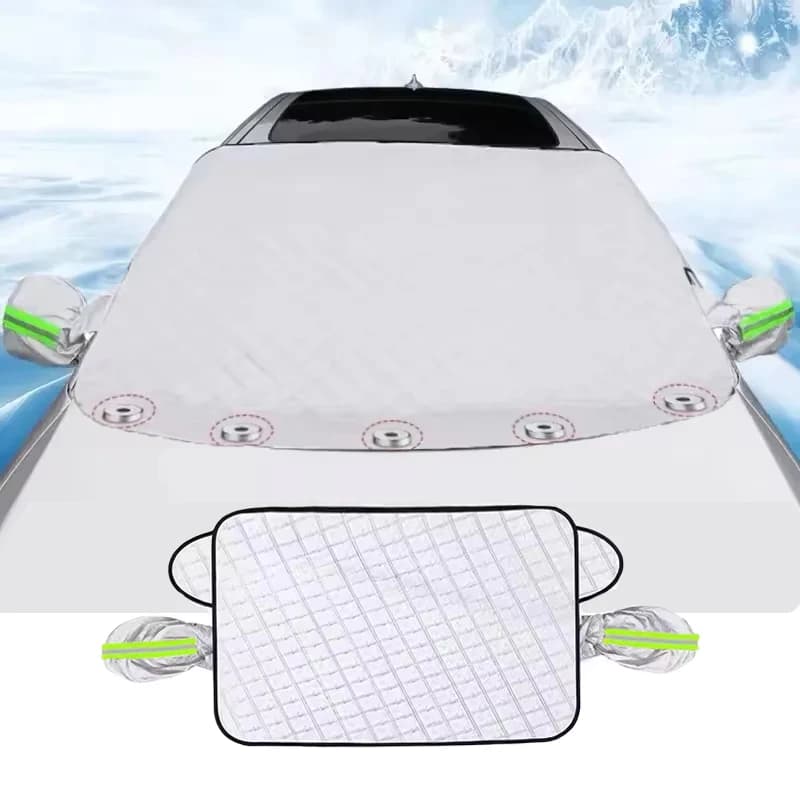 Copertura per parabrezza parasole per auto addensata ora con 5/9 magneti Protezione UV Anti neve Luce solare per AUDI Q2L E-tron