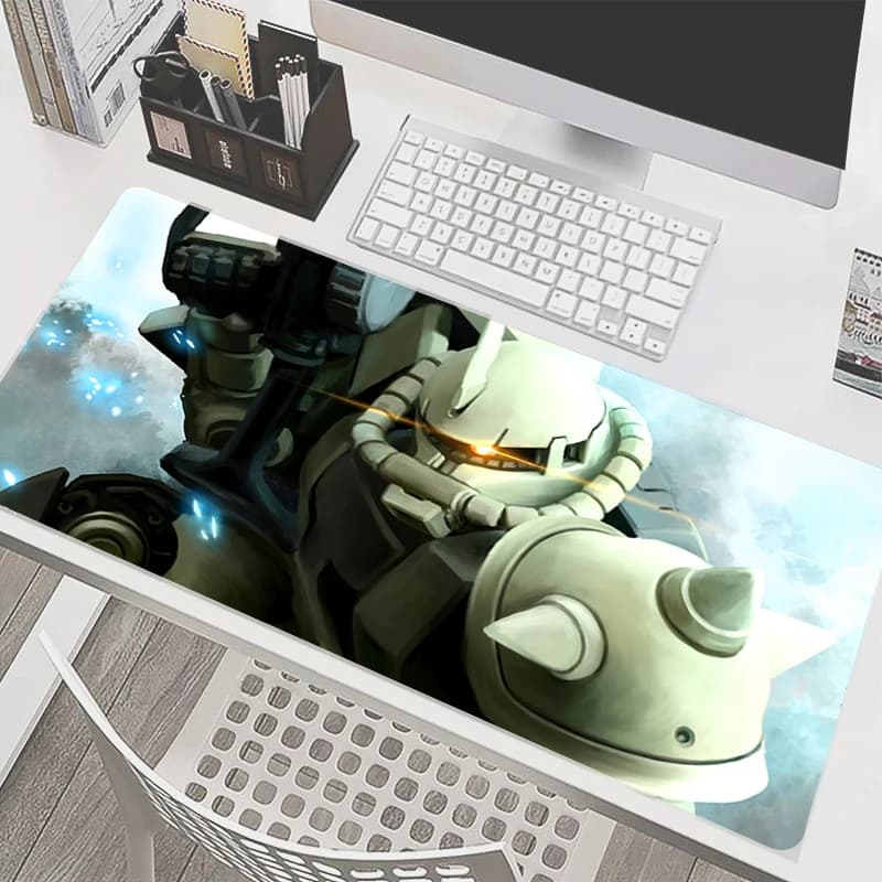 Tappetino per mouse Mechanical Warrior G-gundam Z-zaku II Tappetino per tastiera da gioco per giocatori Tappetino da scrivania esteso Tappetino per mouse per computer