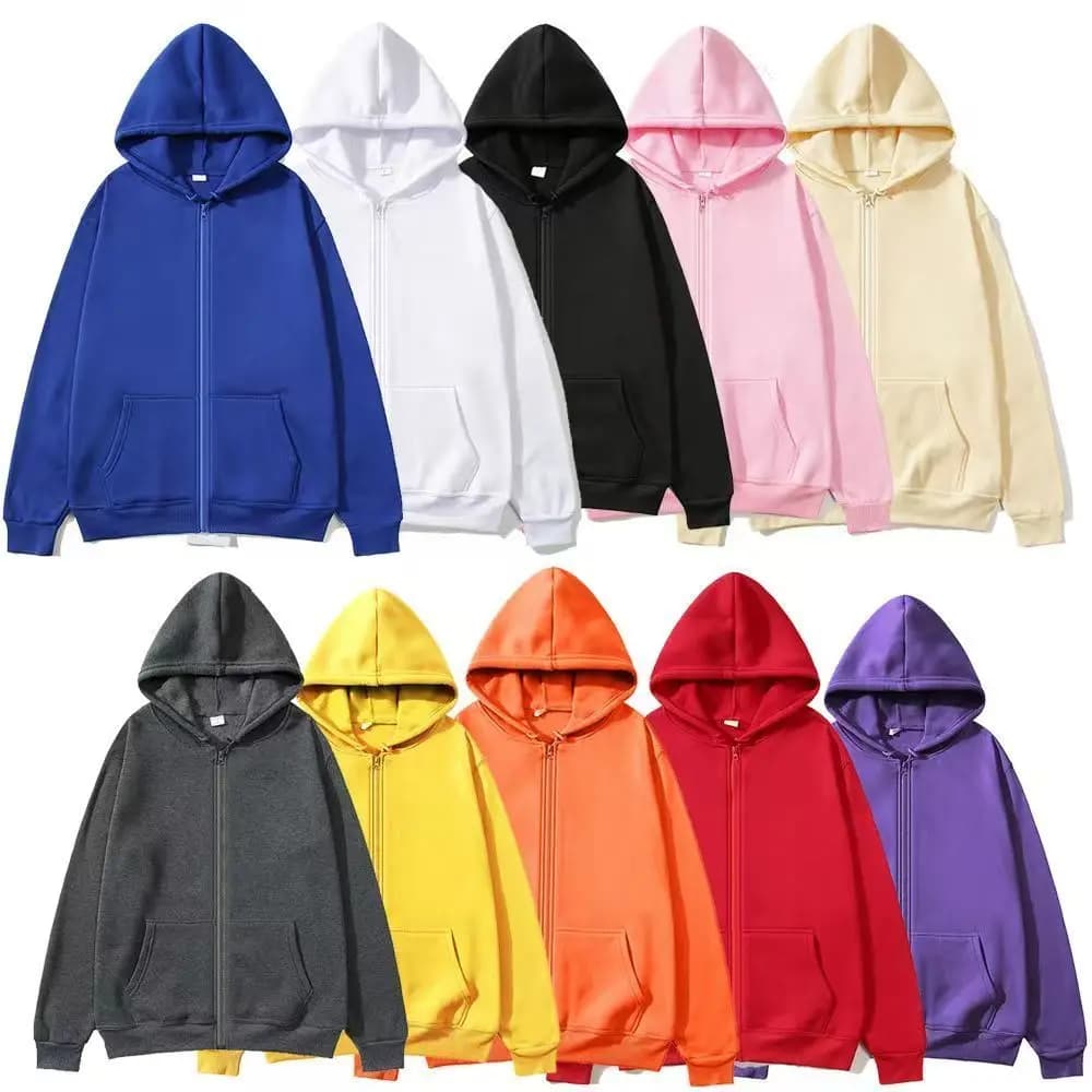 Nuova Collezione Primavera-Autunno 2026: Felpa con Zip per Coppie, Giacca Casual Monocolore, Abbigliamento Sportivo da Strada