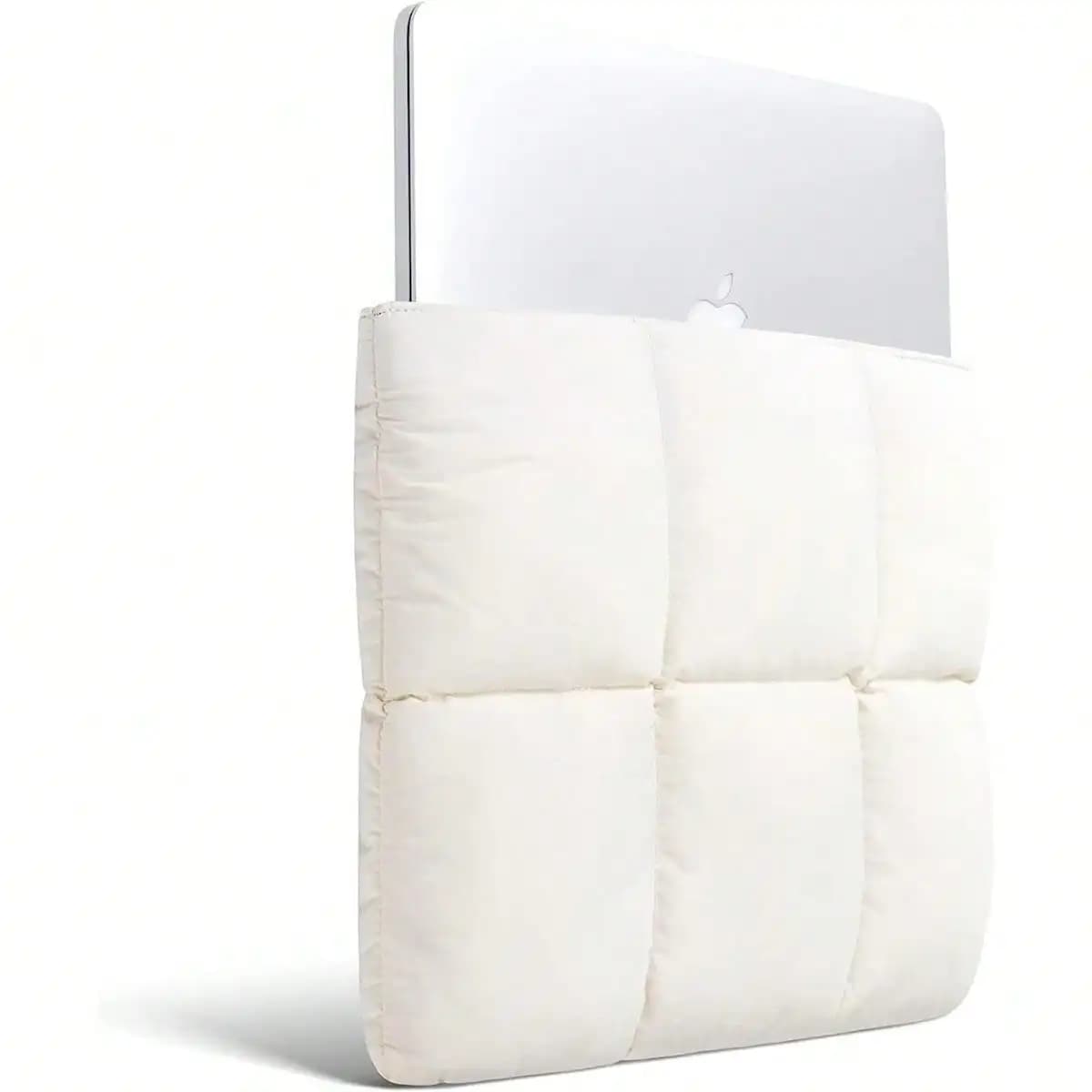 Comfyable Custodia per laptop da 13 pollici e 14 pollici, custodia imbottita trapuntata per laptop da donna, custodia compatibile con Air/Pro M5 M