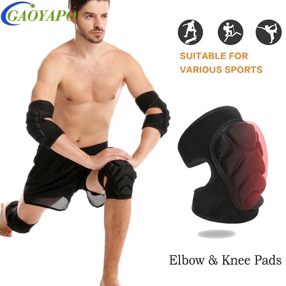 1 paio di ginocchiere a nido d'ape, supporto per tutore per ciclismo, palestra, snowboard, skateboard, sport estremi, equipaggiamento protettivo