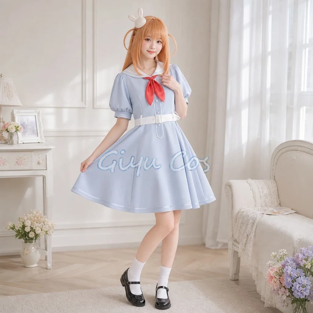 Costume Cosplay LoveLive Hasu No Sora Jogakuin School Idol Club, Set Completo, Uniforme per Carnevale, Halloween, Festa in Maschera, Gioco per Donne