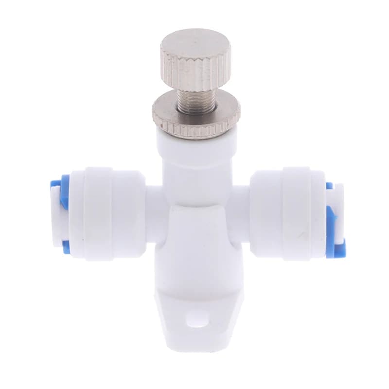 Valvola di Regolazione del Flusso d'Acqua RO da 1/4 di Pollice, Regolatore di Flusso per Tubi
