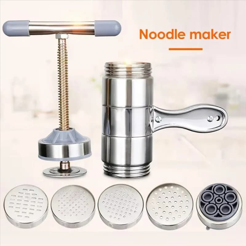 B08B-5 Testa Macchina per noodle cava Macchina manuale per pasta in acciaio inossidabile Macchina utensile da cucina