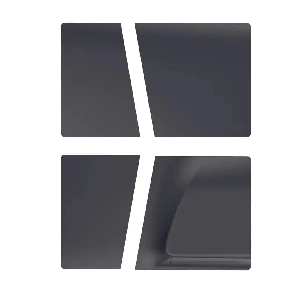 Cover Nere in ABS per PS5 Pro Versione Disc - Accessori e Custodia per Gaming PS5 Pro