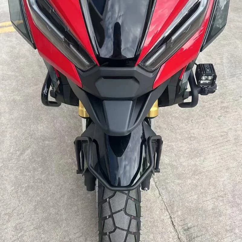 AT92-Per Honda XADV 750 2021-2024 Moto Carenatura Anteriore Cowl Estensione Della Copertura Spoiler Deflettore Accessori