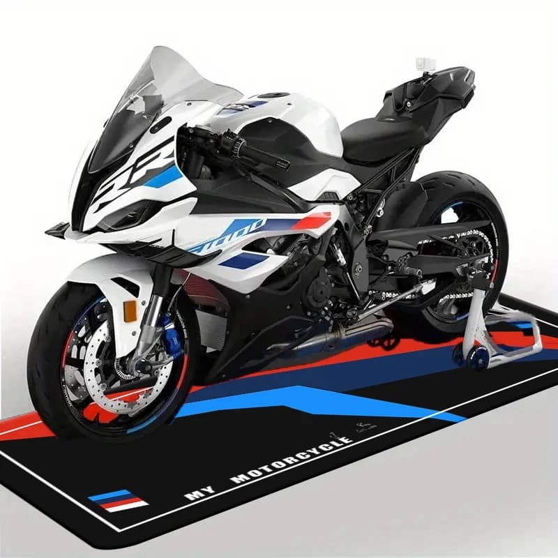 Tappetini per moto, tappetini per camera da letto, tappetini specifici per corse, tappetini da esposizione, antiscivolo e antimacchia, facili da pulire