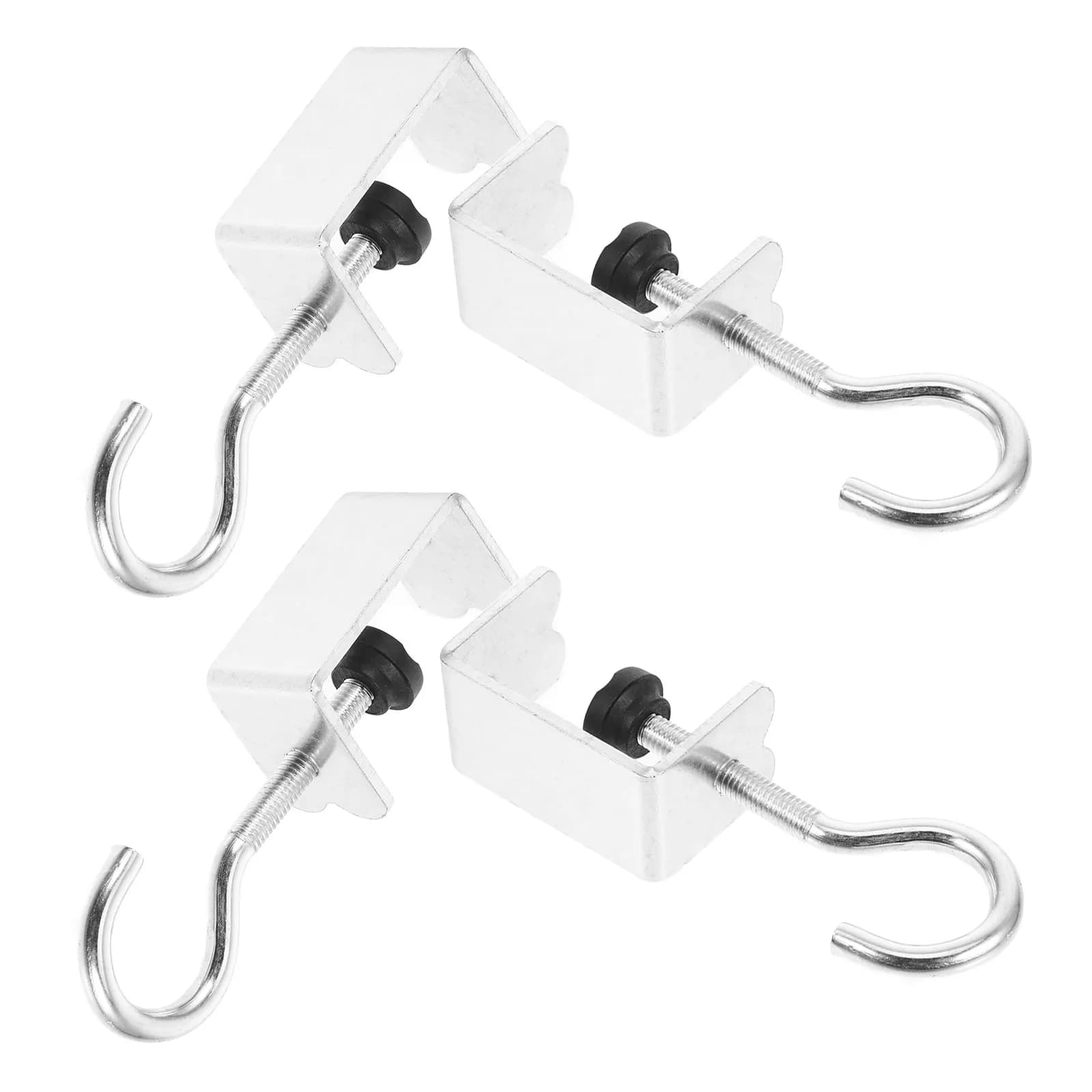 Set di 4 Ganci Multifunzionali per Scrivania, Supporto per Zaino, Borsa e Cuffie, per Ufficio, Casa e Studio